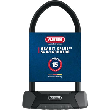 ABUS U-lock Granit XPlus 540 - Bicycle lock with XPlus cylinder - ABUS security level 15 - Black/Grey on sale
